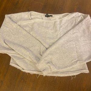 Forever 21 Cropped Long Sleeve